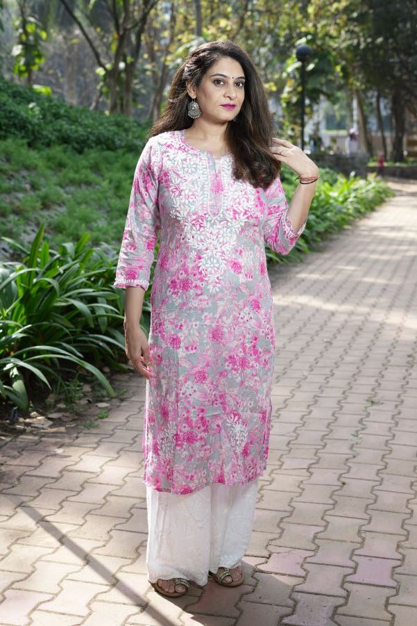 Daisy long kurti
