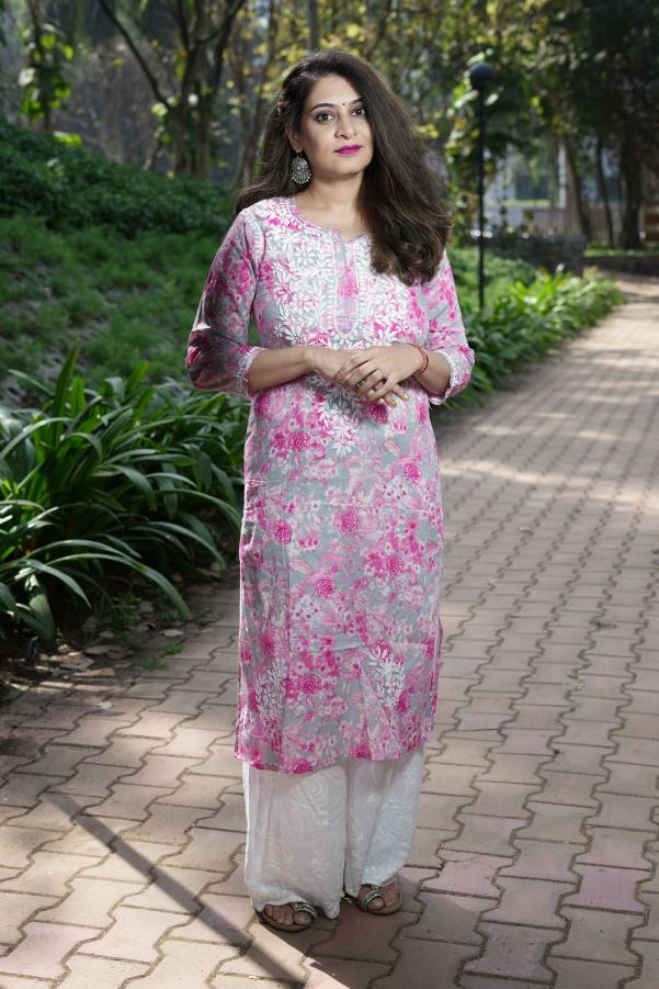 Daisy long kurti