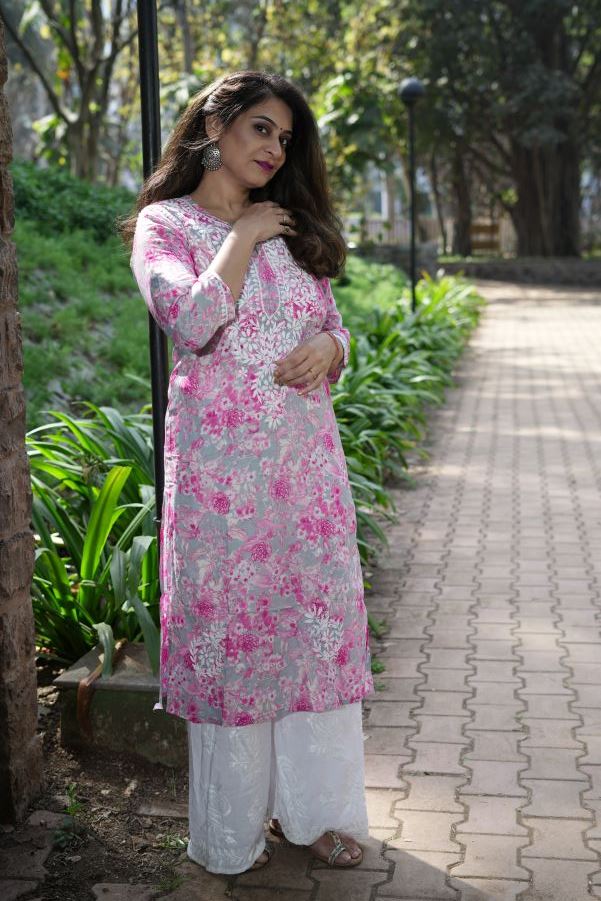 Daisy long kurti