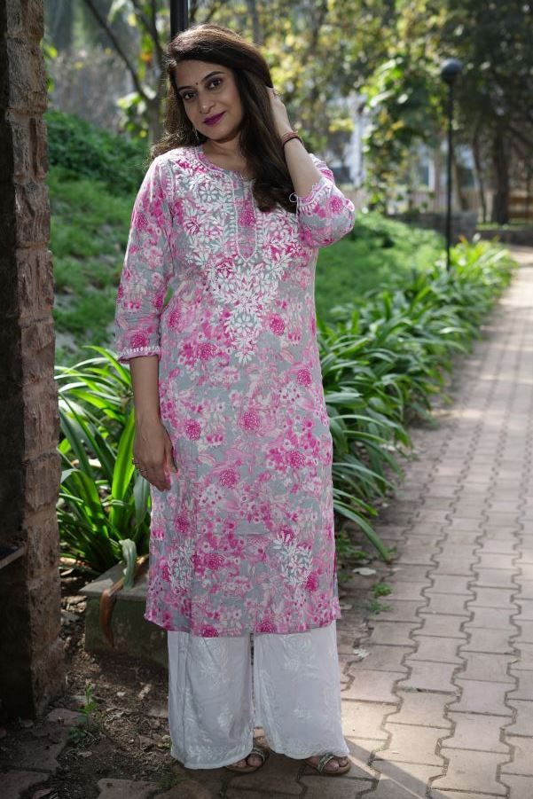 Daisy long kurti
