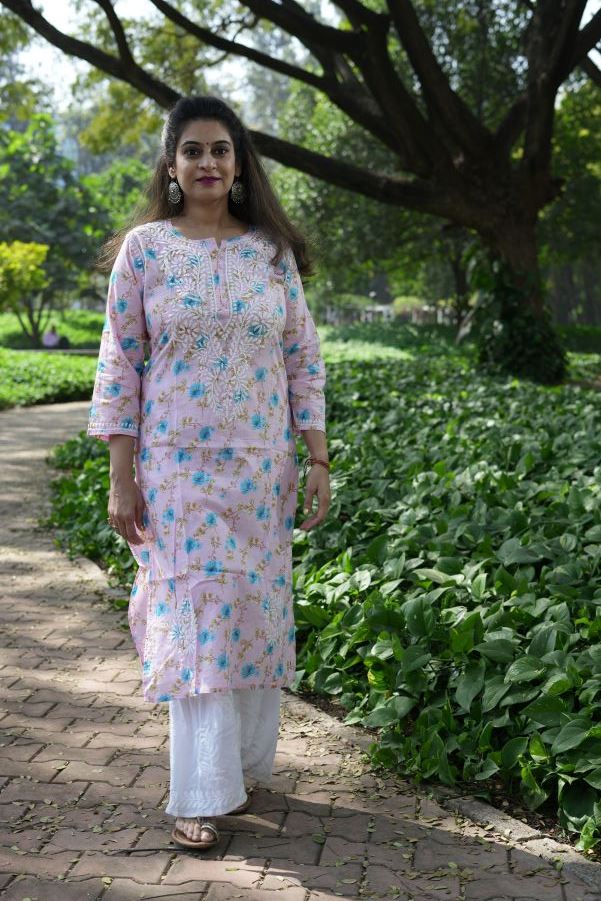 Crystal long kurti