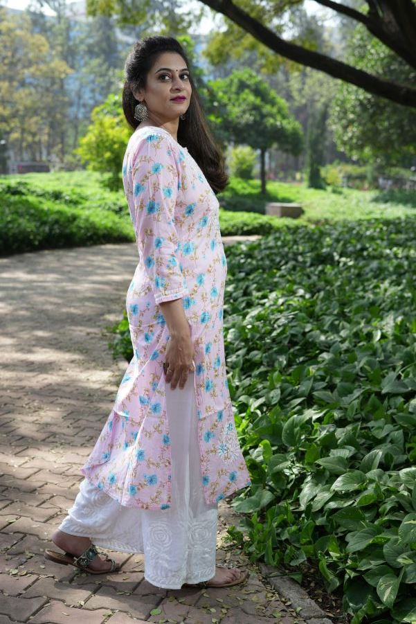 Crystal long kurti