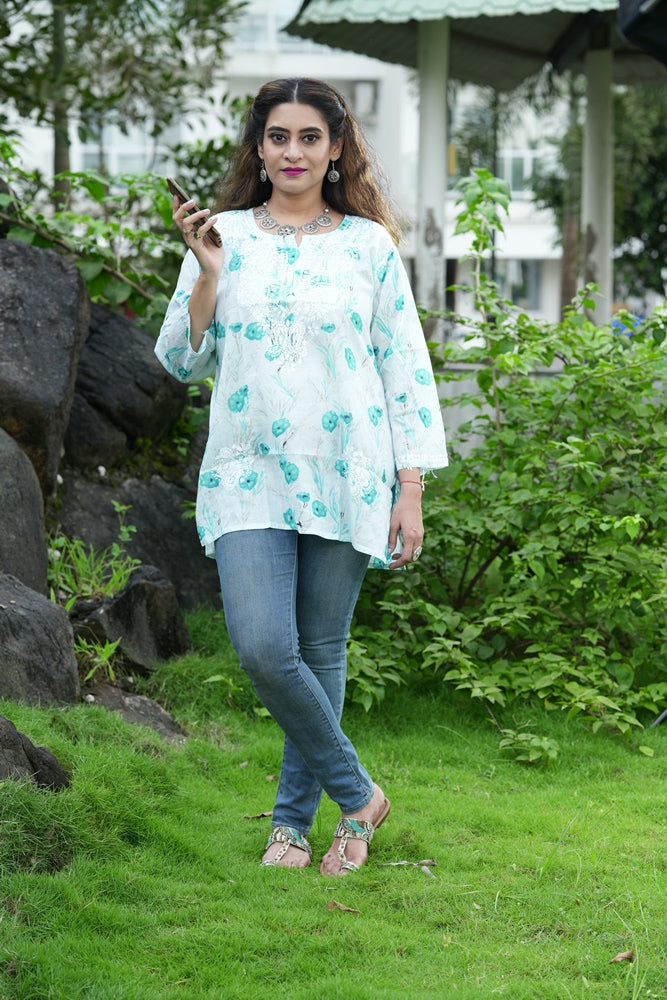 Blossom short kurti