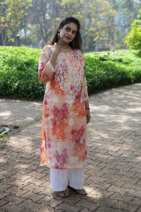 Lily long Kota kurti
