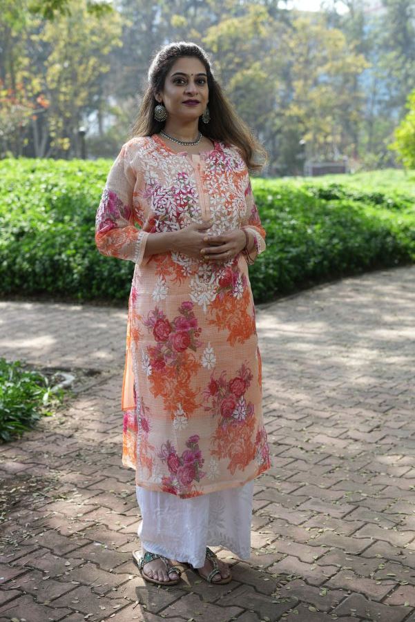 Lily long Kota kurti