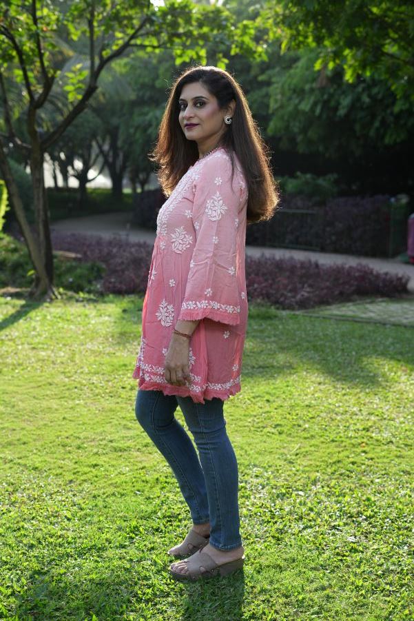 Orchid short kurti