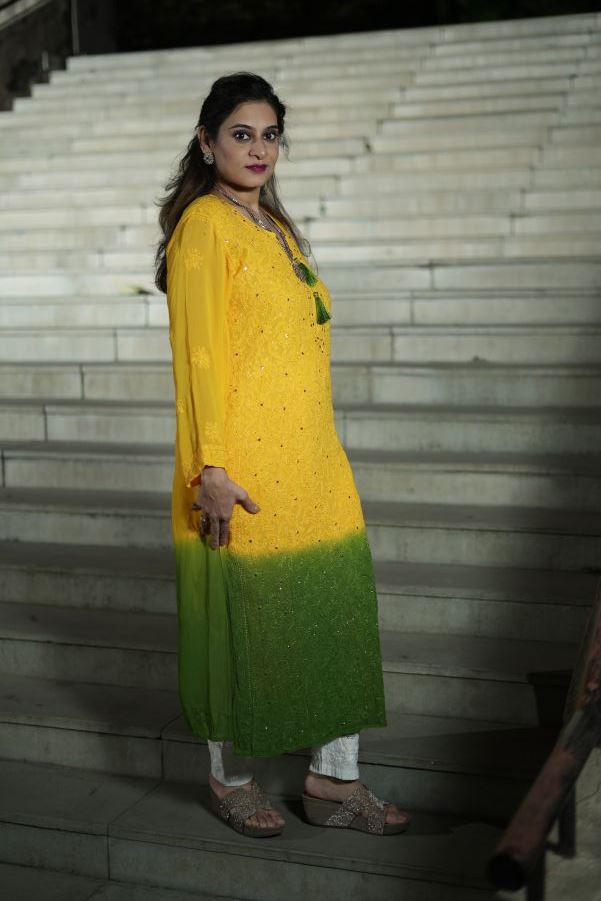 Primrose long Viscose kurti