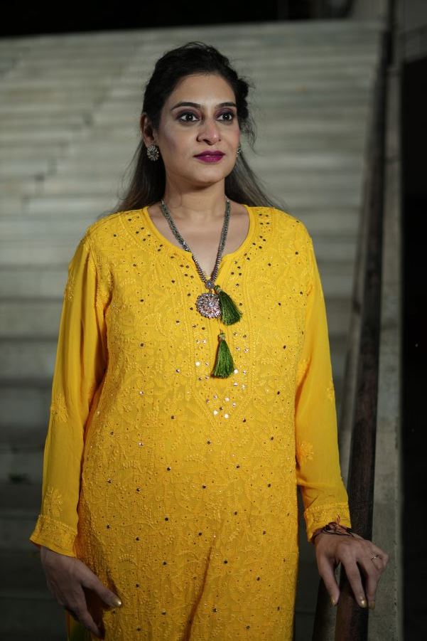 Primrose long Viscose kurti